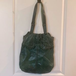Lucky Brand Shoulder Bag w/ Ruffles